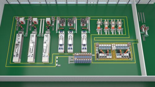 Últimas notícias da empresa sobre Uma linha de produção de revestimento verdadeiramente 