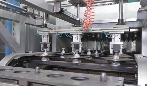 Bom preço Revestimento de pulverização do disco do freio e linha projeto inteligente altamente eficiente do aquecimento on-line