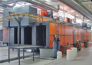 500kg/H que inclina o tipo linha de revestimento automática secagem rápida do metal