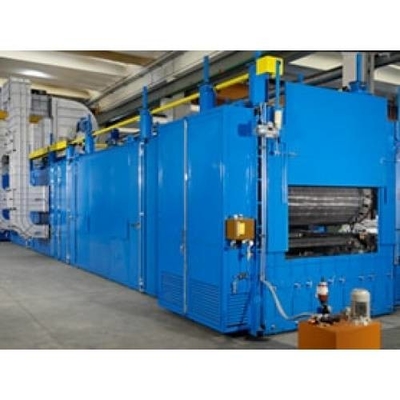 Estufa de túnel do revestimento de pulverizador do metal com transporte de correia