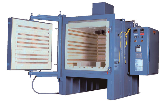 Equipamento de derretimento de alumínio de baixo nível de ruído da estufa com controle do PLC